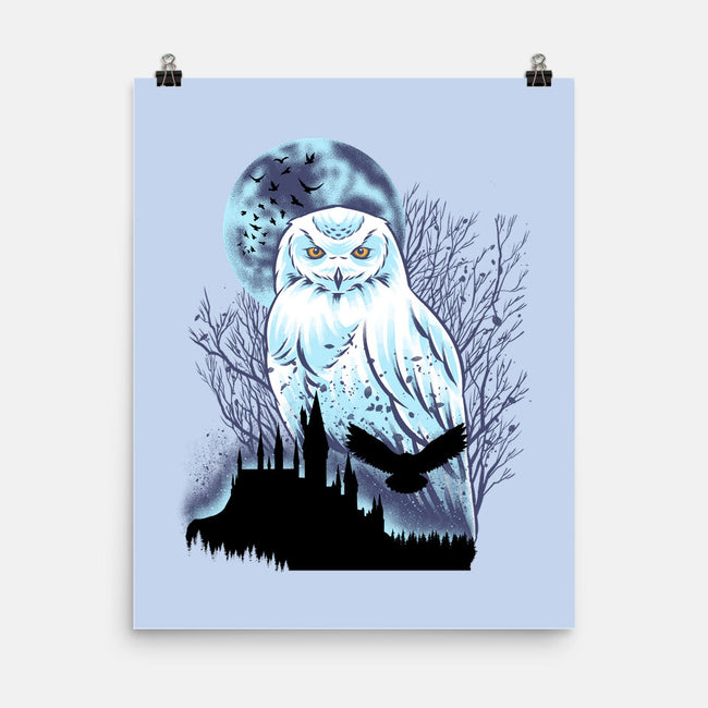 Snowy Owl-None-Matte-Poster-rmatix