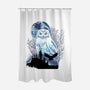 Snowy Owl-None-Polyester-Shower Curtain-rmatix