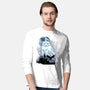 Snowy Owl-Mens-Long Sleeved-Tee-rmatix