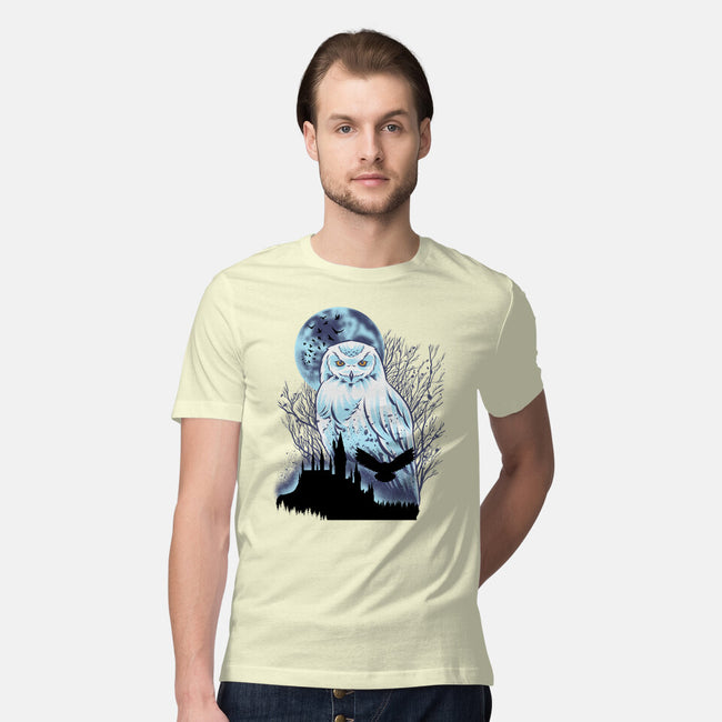 Snowy Owl-Mens-Premium-Tee-rmatix