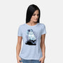 Snowy Owl-Womens-Basic-Tee-rmatix