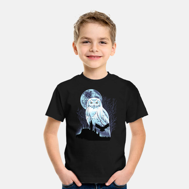 Snowy Owl-Youth-Basic-Tee-rmatix