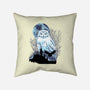 Snowy Owl-None-Removable Cover w Insert-Throw Pillow-rmatix