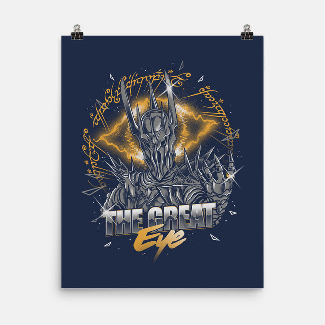 The Great Eye Sauron-None-Matte-Poster-yumie