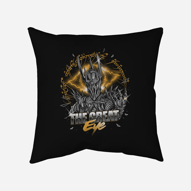 The Great Eye Sauron-None-Removable Cover w Insert-Throw Pillow-yumie