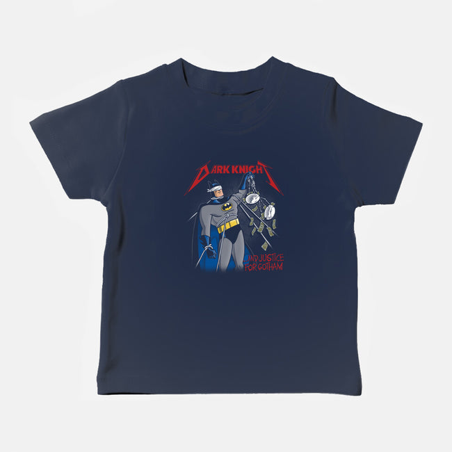 And Justice For Gotham-Baby-Basic-Tee-Barbadifuoco