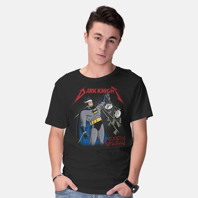 And Justice For Gotham-Mens-Basic-Tee-Barbadifuoco