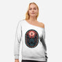 The Ring Leader-Womens-Off Shoulder-Sweatshirt-glitchygorilla