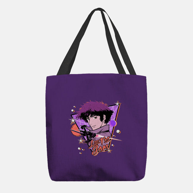 Let's Jam Across The Galaxy-None-Basic Tote-Bag-palmstreet