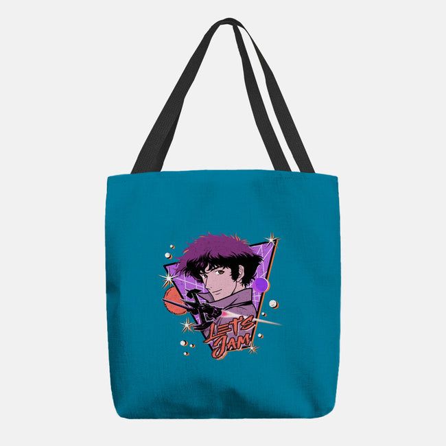 Let's Jam Across The Galaxy-None-Basic Tote-Bag-palmstreet