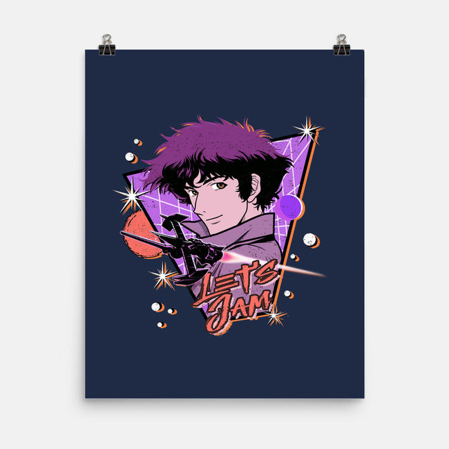 Let's Jam Across The Galaxy-None-Matte-Poster-palmstreet