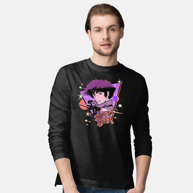 Let's Jam Across The Galaxy-Mens-Long Sleeved-Tee-palmstreet