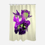 Shinji Silhouette-None-Polyester-Shower Curtain-hypertwenty