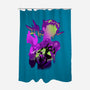 Shinji Silhouette-None-Polyester-Shower Curtain-hypertwenty