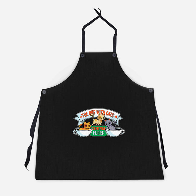 The One With Cats-Unisex-Kitchen-Apron-erion_designs