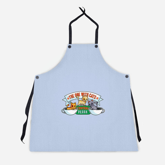 The One With Cats-Unisex-Kitchen-Apron-erion_designs