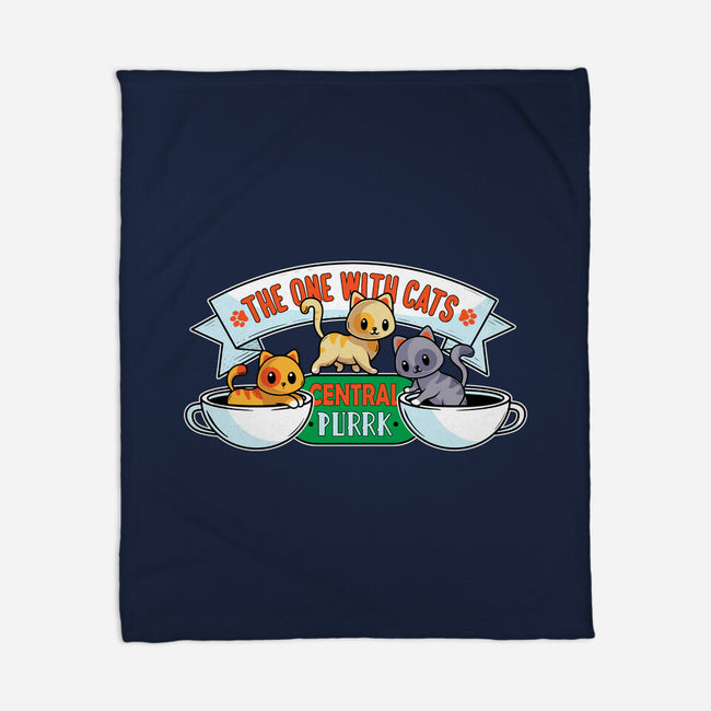 The One With Cats-None-Fleece-Blanket-erion_designs