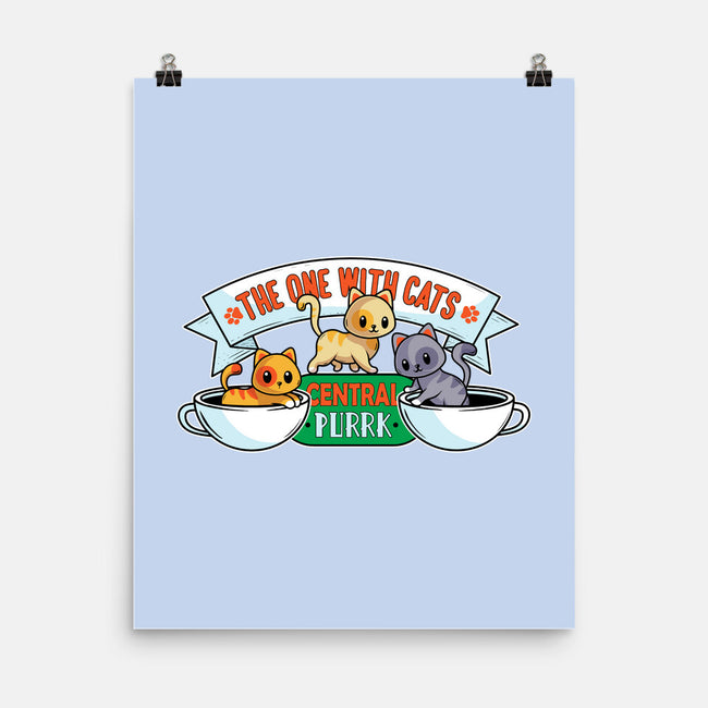 The One With Cats-None-Matte-Poster-erion_designs