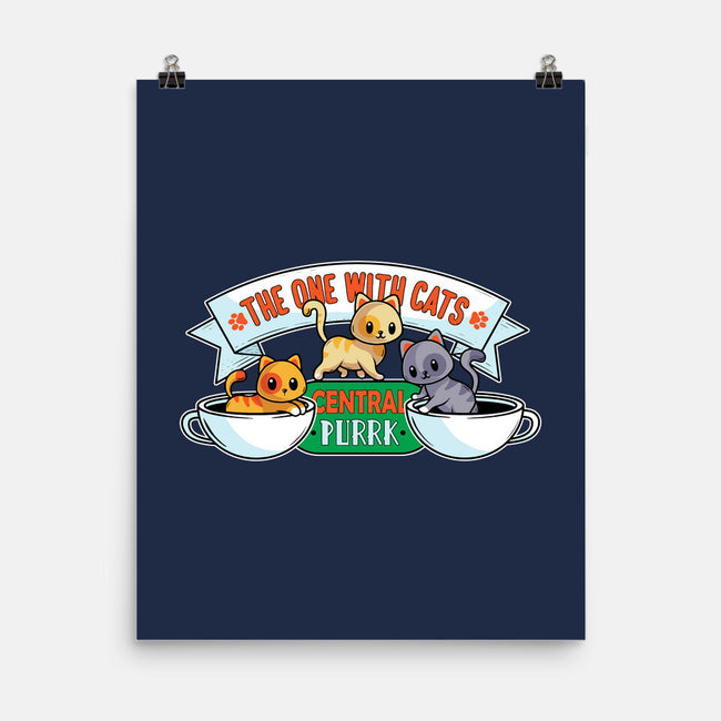 The One With Cats-None-Matte-Poster-erion_designs