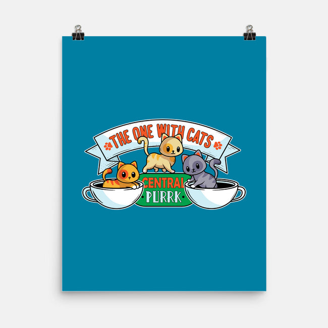 The One With Cats-None-Matte-Poster-erion_designs