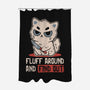 Fluff Around-None-Polyester-Shower Curtain-koalastudio