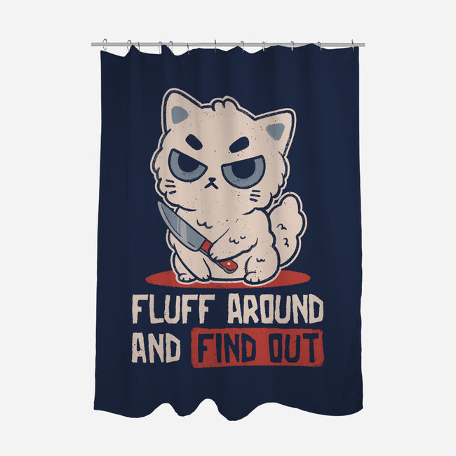 Fluff Around-None-Polyester-Shower Curtain-koalastudio