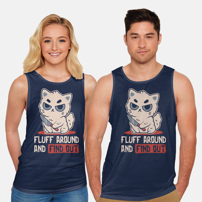 Fluff Around-Unisex-Basic-Tank-koalastudio