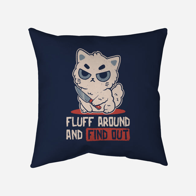 Fluff Around-None-Removable Cover w Insert-Throw Pillow-koalastudio