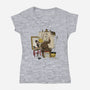 Inconceivable Portrait-Womens-V-Neck-Tee-retrodivision