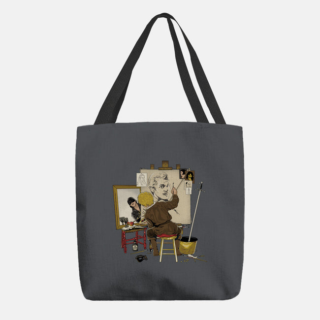 Inconceivable Portrait-None-Basic Tote-Bag-retrodivision