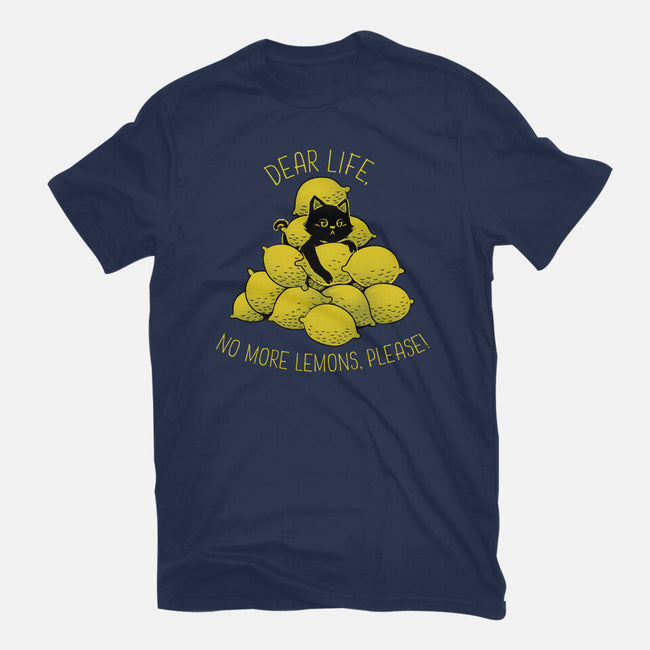 No More Lemons-Womens-Fitted-Tee-tobefonseca