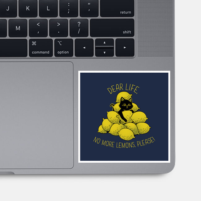 No More Lemons-None-Glossy-Sticker-tobefonseca