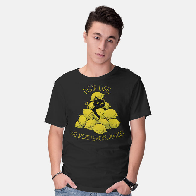 No More Lemons-Mens-Basic-Tee-tobefonseca