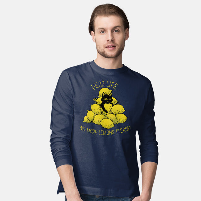 No More Lemons-Mens-Long Sleeved-Tee-tobefonseca