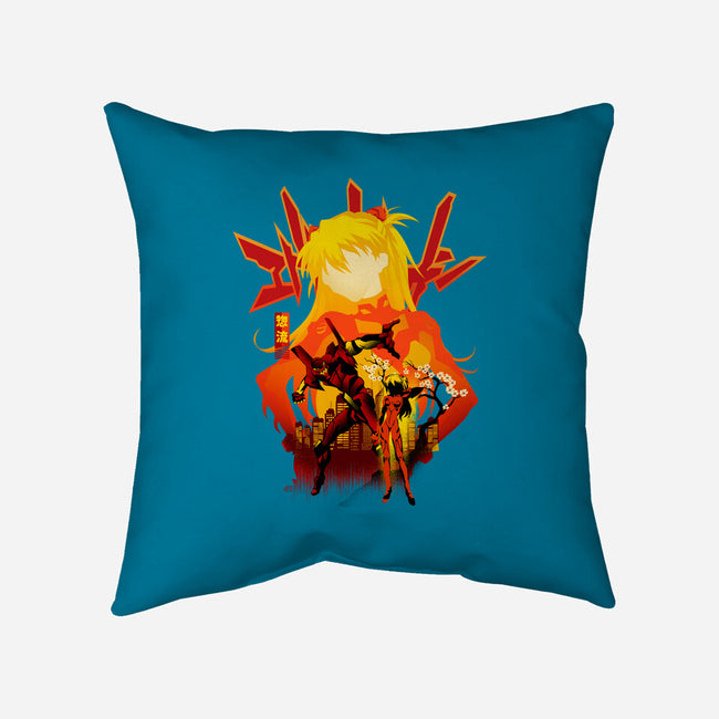 Asuka Silhouette-None-Removable Cover w Insert-Throw Pillow-hypertwenty