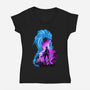 League Of Jinx-Womens-V-Neck-Tee-hypertwenty