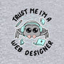 I'm A Web Designer-Womens-Fitted-Tee-naomori