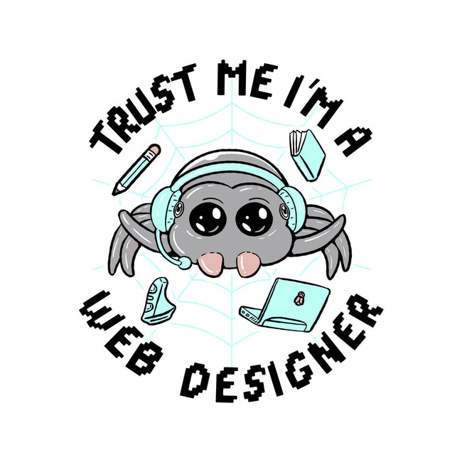 I'm A Web Designer-Womens-Fitted-Tee-naomori