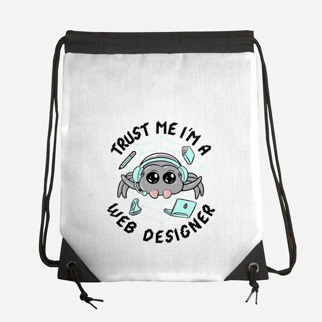 I'm A Web Designer-None-Drawstring-Bag-naomori