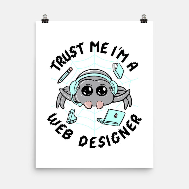 I'm A Web Designer-None-Matte-Poster-naomori