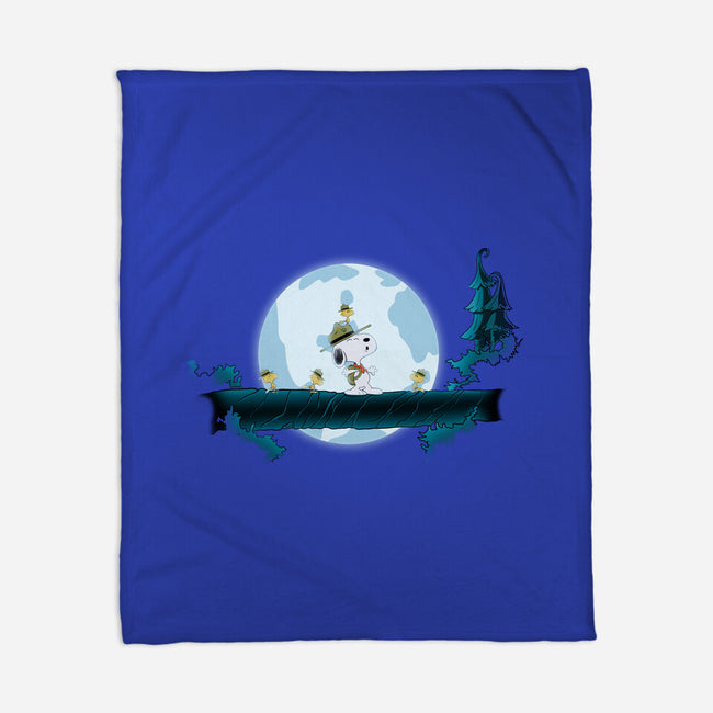 Snoopy Hakuna Matata-None-Fleece-Blanket-MaxoArt