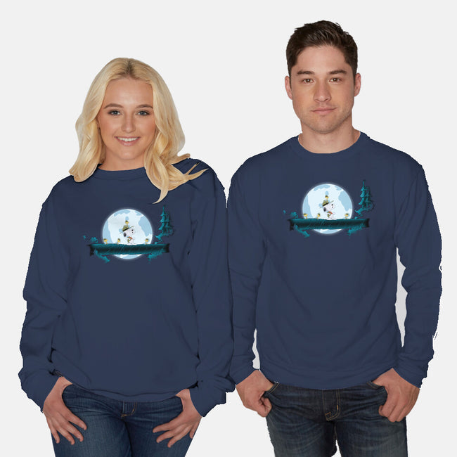 Snoopy Hakuna Matata-Unisex-Crew Neck-Sweatshirt-MaxoArt