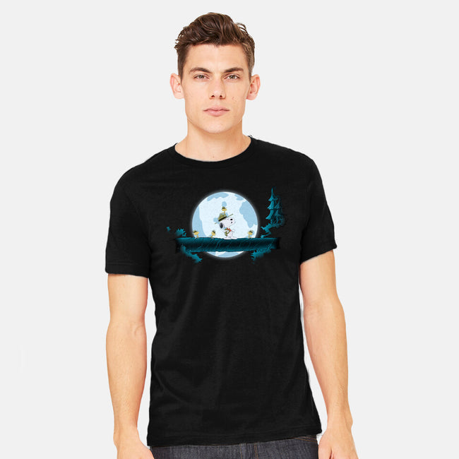 Snoopy Hakuna Matata-Mens-Heavyweight-Tee-MaxoArt