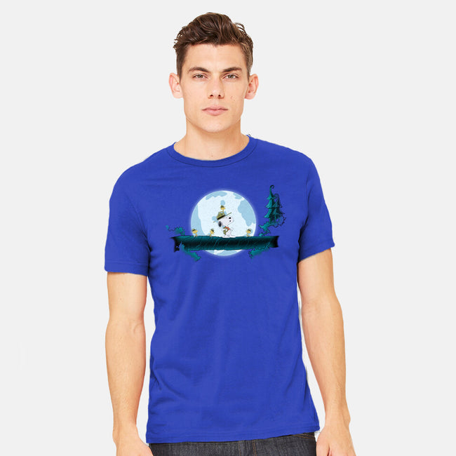 Snoopy Hakuna Matata-Mens-Heavyweight-Tee-MaxoArt