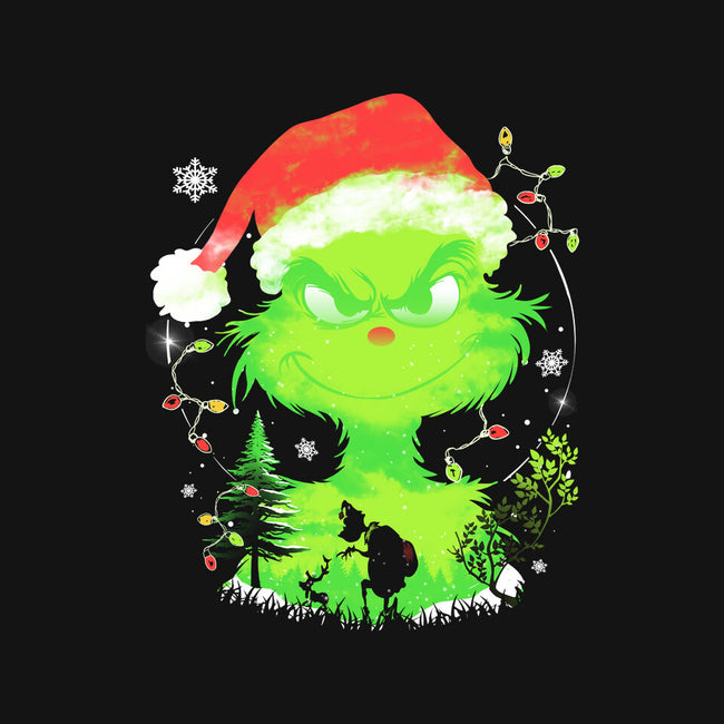 Grinch In The Gloom-Womens-Fitted-Tee-constantine2454