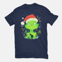 Grinch In The Gloom-Womens-Fitted-Tee-constantine2454