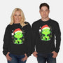 Grinch In The Gloom-Unisex-Crew Neck-Sweatshirt-constantine2454