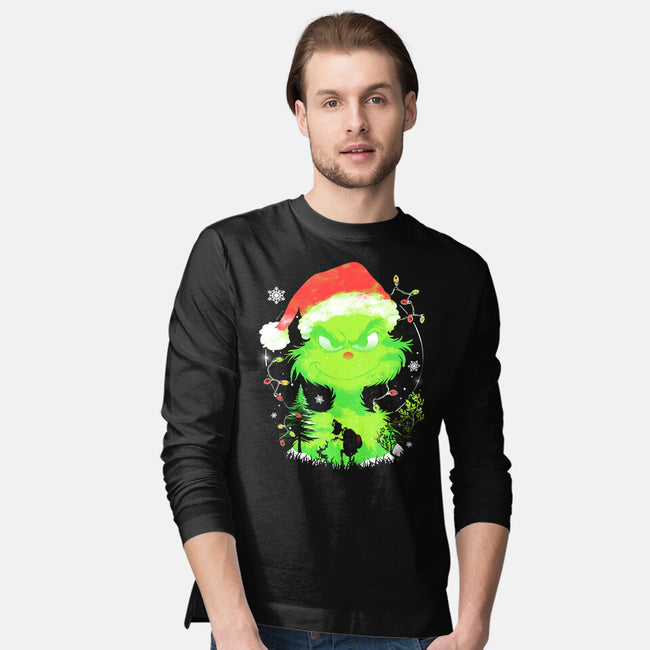 Grinch In The Gloom-Mens-Long Sleeved-Tee-constantine2454