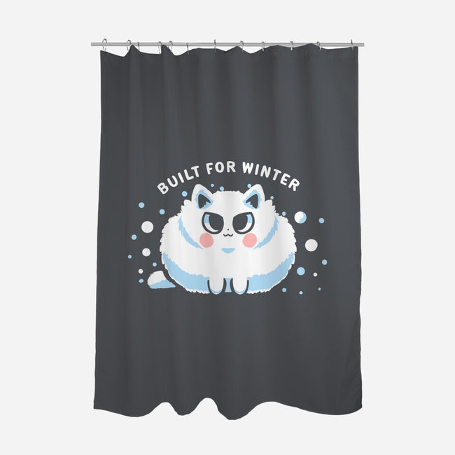 Built For Winter-None-Polyester-Shower Curtain-TechraNova