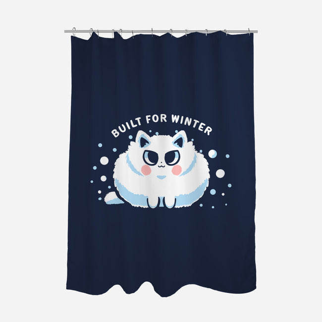 Built For Winter-None-Polyester-Shower Curtain-TechraNova